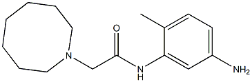 N-(5-amino-2-methylphenyl)-2-(azocan-1-yl)acetamide Struktur
