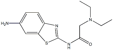N-(6-amino-1,3-benzothiazol-2-yl)-2-(diethylamino)acetamide