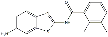 N-(6-amino-1,3-benzothiazol-2-yl)-2,3-dimethylbenzamide Structure