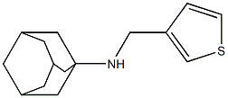 N-(thiophen-3-ylmethyl)adamantan-1-amine Structure