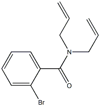 N,N-diallyl-2-bromobenzamide Structure