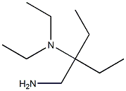 N-[1-(aminomethyl)-1-ethylpropyl]-N,N-diethylamine Struktur