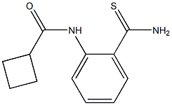 N-[2-(aminocarbonothioyl)phenyl]cyclobutanecarboxamide