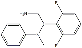 N-[2-amino-1-(2,6-difluorophenyl)ethyl]-N-methyl-N-phenylamine