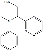 N-[2-amino-1-(pyridin-2-yl)ethyl]-N-methylaniline Structure