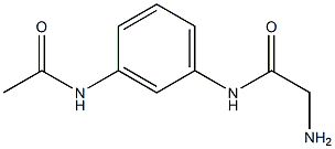 N-[3-(acetylamino)phenyl]-2-aminoacetamide