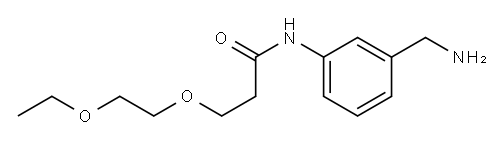N-[3-(aminomethyl)phenyl]-3-(2-ethoxyethoxy)propanamide