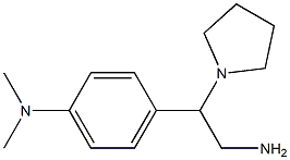 N-[4-(2-amino-1-pyrrolidin-1-ylethyl)phenyl]-N,N-dimethylamine