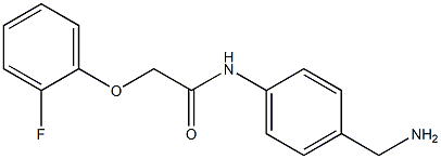  N-[4-(aminomethyl)phenyl]-2-(2-fluorophenoxy)acetamide