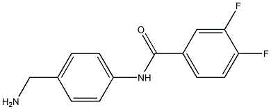  N-[4-(aminomethyl)phenyl]-3,4-difluorobenzamide