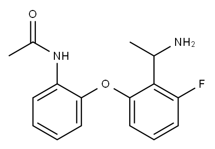 N-{2-[2-(1-aminoethyl)-3-fluorophenoxy]phenyl}acetamide