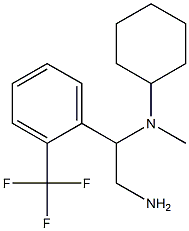 N-{2-amino-1-[2-(trifluoromethyl)phenyl]ethyl}-N-methylcyclohexanamine