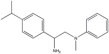  N-{2-amino-2-[4-(propan-2-yl)phenyl]ethyl}-N-methylaniline