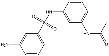 N-{3-[(3-aminobenzene)sulfonamido]phenyl}acetamide