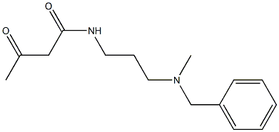 N-{3-[benzyl(methyl)amino]propyl}-3-oxobutanamide