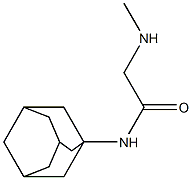 N-1-adamantyl-2-(methylamino)acetamide Struktur