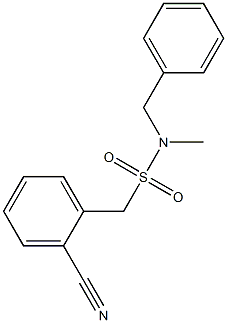 N-benzyl(2-cyanophenyl)-N-methylmethanesulfonamide