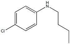N-butyl-4-chloroaniline Struktur