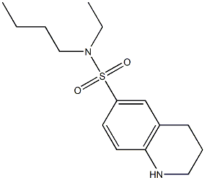 N-butyl-N-ethyl-1,2,3,4-tetrahydroquinoline-6-sulfonamide|