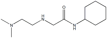  N-cyclohexyl-2-{[2-(dimethylamino)ethyl]amino}acetamide