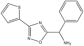  phenyl[3-(thiophen-2-yl)-1,2,4-oxadiazol-5-yl]methanamine