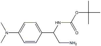  tert-butyl 2-amino-1-[4-(dimethylamino)phenyl]ethylcarbamate