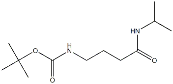 tert-butyl 4-(isopropylamino)-4-oxobutylcarbamate