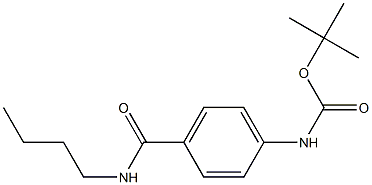 tert-butyl 4-[(butylamino)carbonyl]phenylcarbamate