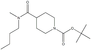 tert-butyl 4-{[butyl(methyl)amino]carbonyl}piperidine-1-carboxylate