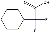Cyclohexyl-difluoroacetic acid Structure