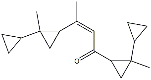 (Z)-1,3-bis(2-cyclopropyl-2-methyl-cyclopropyl)but-2-en-1-one