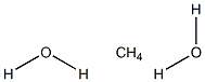 methane dihydrate Struktur