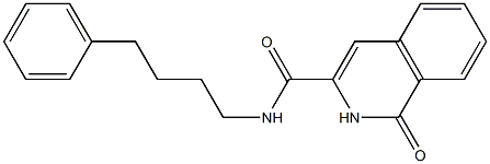 3-Isoquinolinecarboxamide,  1,2-dihydro-1-oxo-N-(4-phenylbutyl)-
