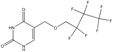 5-[(2,2,3,3,4,4,4-heptafluorobutoxy)methyl]-2,4(1H,3H)-pyrimidinedione|