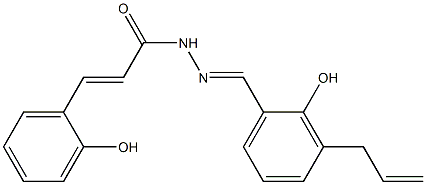 N'-(3-allyl-2-hydroxybenzylidene)-3-(2-hydroxyphenyl)acrylohydrazide