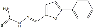 5-phenyl-2-furaldehyde thiosemicarbazone Structure