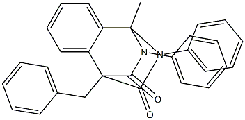 1-benzyl-8-methyl-9,12-diphenyl-9,12-diazatricyclo[6.2.2.0~2,7~]dodeca-2,4,6-triene-10,11-dione