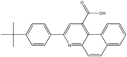 3-(4-tert-butylphenyl)benzo[f]quinoline-1-carboxylic acid