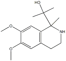 2-(6,7-dimethoxy-1-methyl-1,2,3,4-tetrahydro-1-isoquinolinyl)-2-propanol