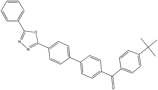 (4-tert-butylphenyl)[4'-(5-phenyl-1,3,4-oxadiazol-2-yl)[1,1'-biphenyl]-4-yl]methanone