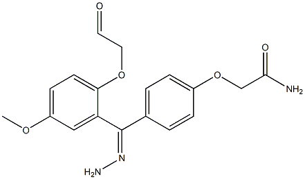 2-(4-{2-[(4-methoxyphenoxy)acetyl]carbohydrazonoyl}phenoxy)acetamide