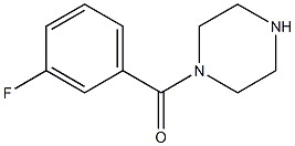 (3-fluorophenyl)(1-piperazinyl)methanone Structure