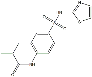 2-methyl-N-{4-[(1,3-thiazol-2-ylamino)sulfonyl]phenyl}propanamide