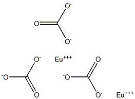 Europium carbonate, 99.9% (REO) Structure