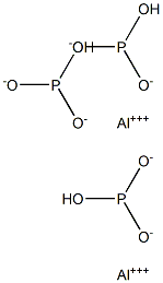 二盐基亚磷酸铝,,结构式