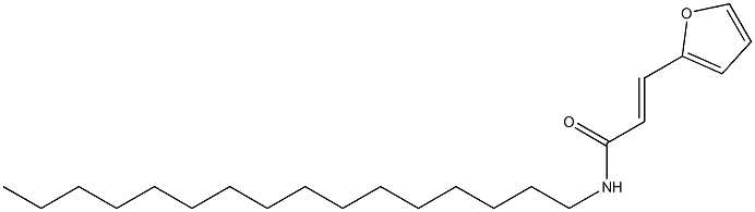 (E)-3-(2-furyl)-N-hexadecyl-2-propenamide|