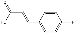 (E)-3-(4-fluorophenyl)-2-propenoic acid Structure