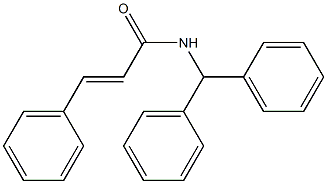  (E)-N-benzhydryl-3-phenyl-2-propenamide