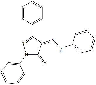  1,3-diphenyl-1H-pyrazole-4,5-dione 4-(N-phenylhydrazone)