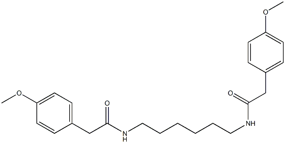 2-(4-methoxyphenyl)-N-(6-{[2-(4-methoxyphenyl)acetyl]amino}hexyl)acetamide